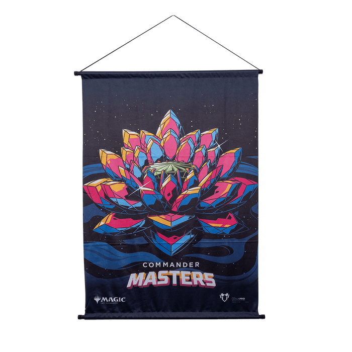 Ultra PRO: Wall Scroll - Commander Masters (Jeweled Lotus) - for just $0! 