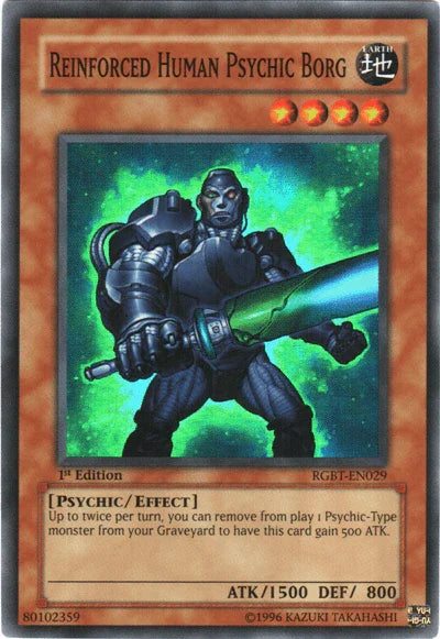 Reinforced Human Psychic Borg [RGBT-EN029] Super Rare - for just $2.35! 