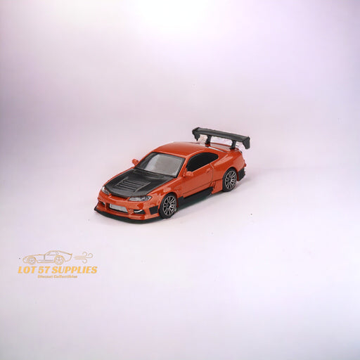 Mini-GT Nissan Silvia S15 D-MAX Metallic Orange #581 1:64 MGT0581 - Premium Nissan - Just $22.99! Shop now at Retro Gaming of Denver