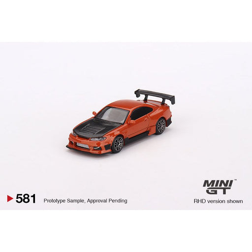 Mini-GT Nissan Silvia S15 D-MAX Metallic Orange #581 1:64 MGT0581 - Premium Nissan - Just $22.99! Shop now at Retro Gaming of Denver