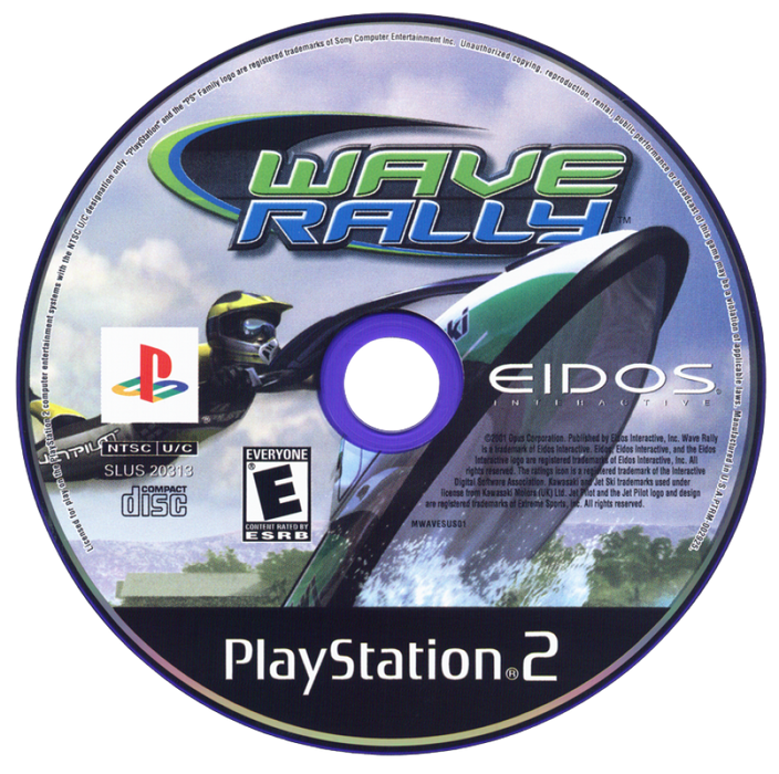 Wave Rally – PlayStation 2 (PS2) - for just $6.99! 