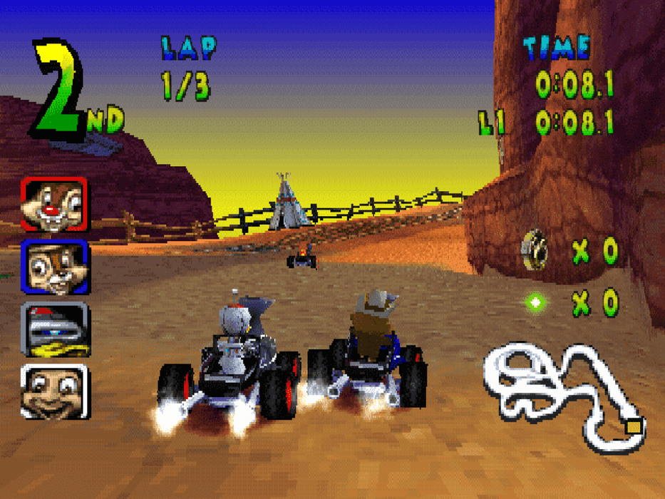 Walt Disney World Quest: Magical Racing Tour – PlayStation 1 (PS1) - for just $17.99! 