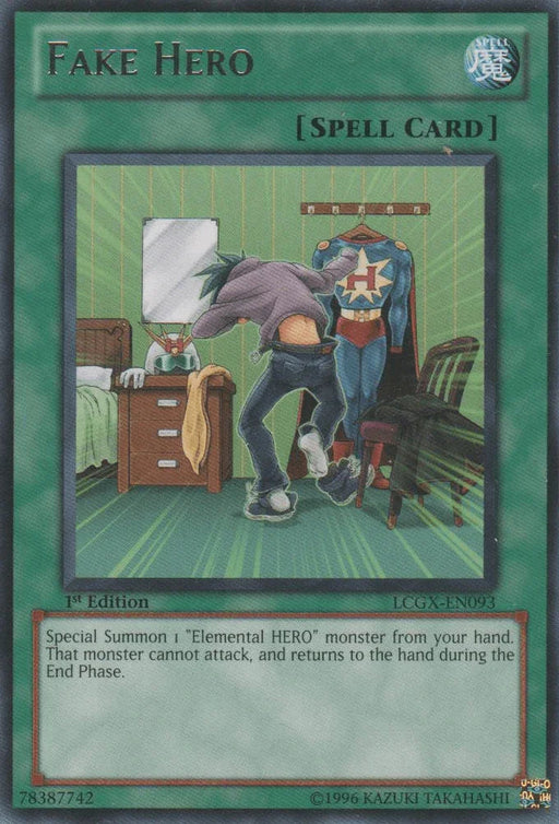 Fake Hero [LCGX-EN093] Rare - for just $0.10! 