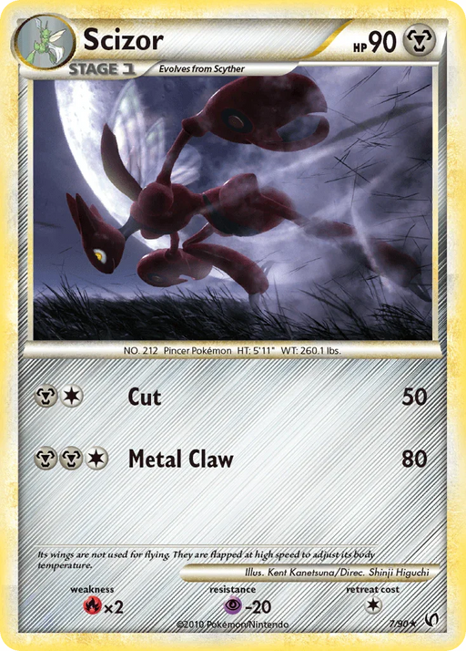 Scizor (7/90) [HeartGold & SoulSilver: Undaunted] - for just $23.20! 