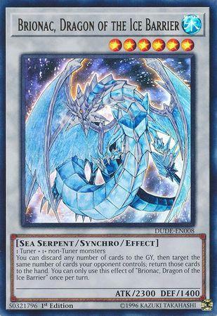 Brionac, Dragon of the Ice Barrier [DUDE-EN008] Ultra Rare - for just $0.55! 