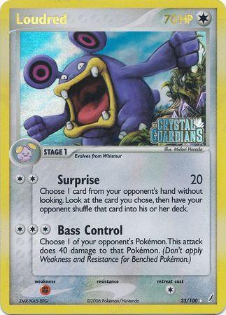 Loudred (23/100) (Stamped) [EX: Crystal Guardians] - for just $3.85! 