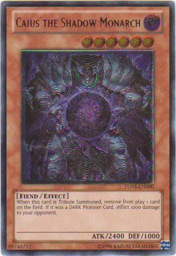 Caius the Shadow Monarch [TU03-EN000] Ultimate Rare - for just $286.35! 