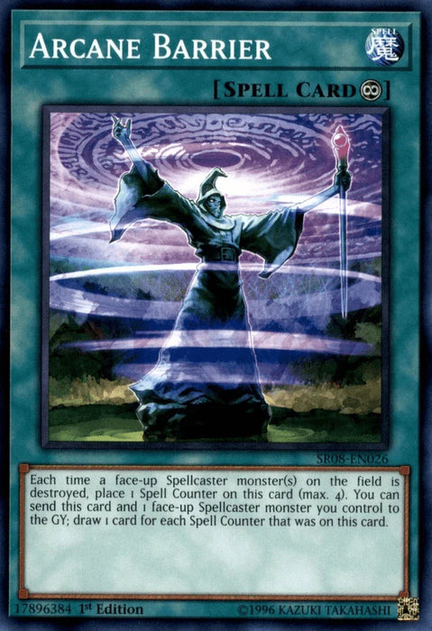 Arcane Barrier [SR08-EN026] Common - for just $0.10! 