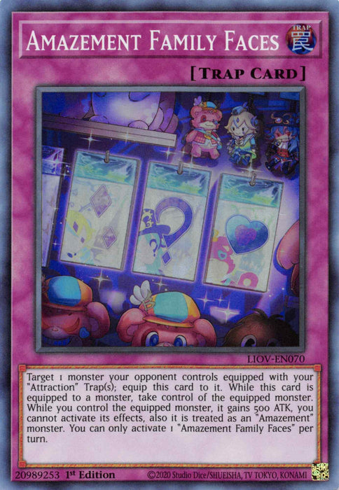 Amazement Family Faces [LIOV-EN070] Super Rare - for just $0.10! 