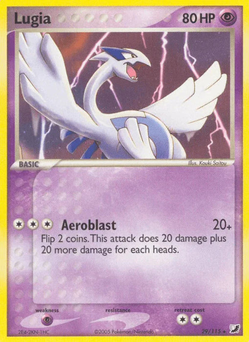Lugia (29/115) [EX: Unseen Forces] - for just $7.35! 