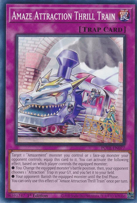 Amaze Attraction Thrill Train [POTE-EN077] Common - for just $0.10! 