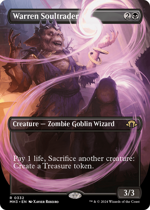 Warren Soultrader (Borderless) (MH3-332) - Modern Horizons 3 (Borderless) - for just $7.37! 
