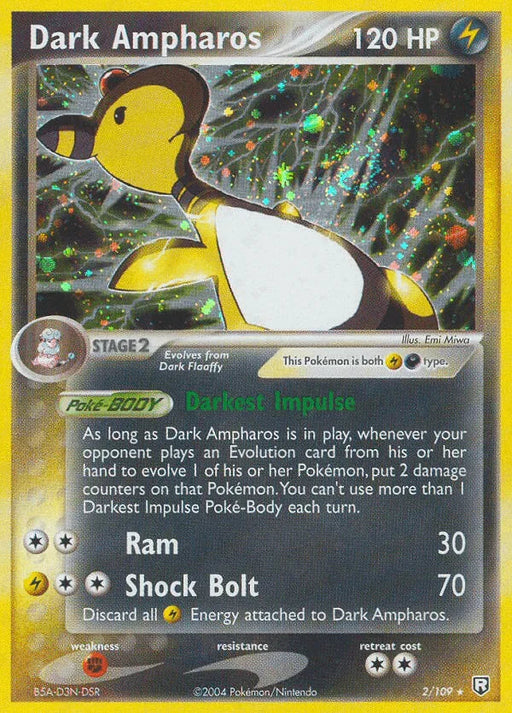 Dark Ampharos (2/109) [EX: Team Rocket Returns] - for just $41.75! 