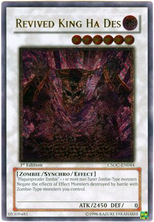 Revived King Ha Des (UTR) [CSOC-EN044] Ultimate Rare - for just $6.80! 