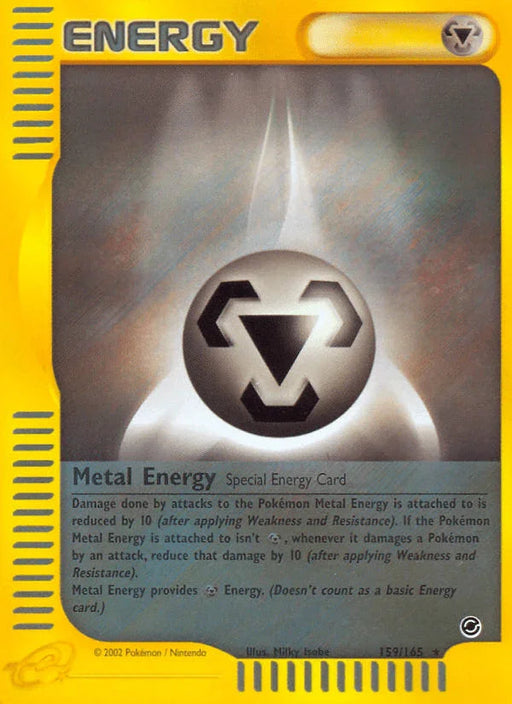 Metal Energy (159/165) [Expedition: Base Set] - for just $3.10! 