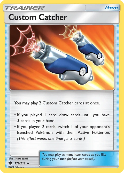 Custom Catcher (171/214) [Sun & Moon: Lost Thunder] - for just $0.15! 