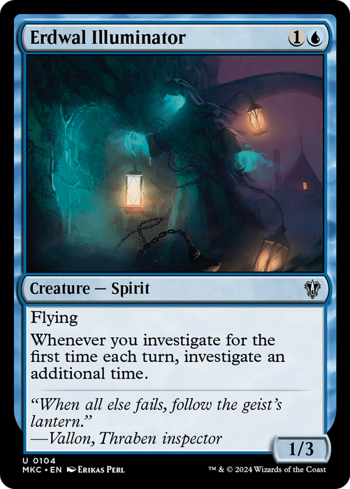 Erdwal Illuminator (MKC-104) - Murders at Karlov Manor Commander - for just $0.07! 
