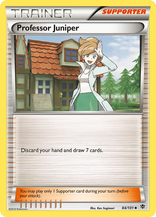 Professor Juniper (84/101) [Black & White: Plasma Blast] - for just $0.10! 