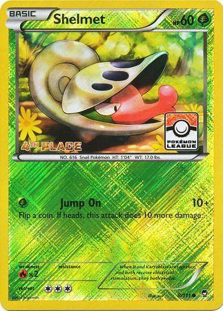 Shelmet (8/111) (League Promo 4th Place) [XY: Furious Fists] - for just $1.95! 