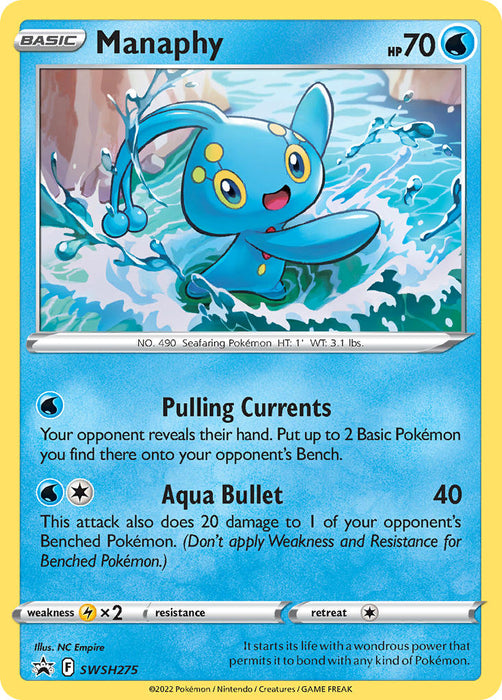 Manaphy (SWSH275) [Sword & Shield: Black Star Promos] - Just $0.10! Shop now at Retro Gaming of Denver