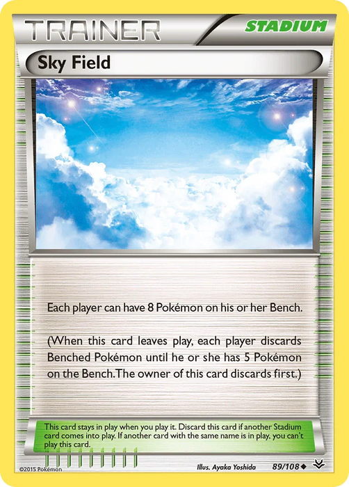 Sky Field (89/108) [XY: Roaring Skies] - for just $0.35! 