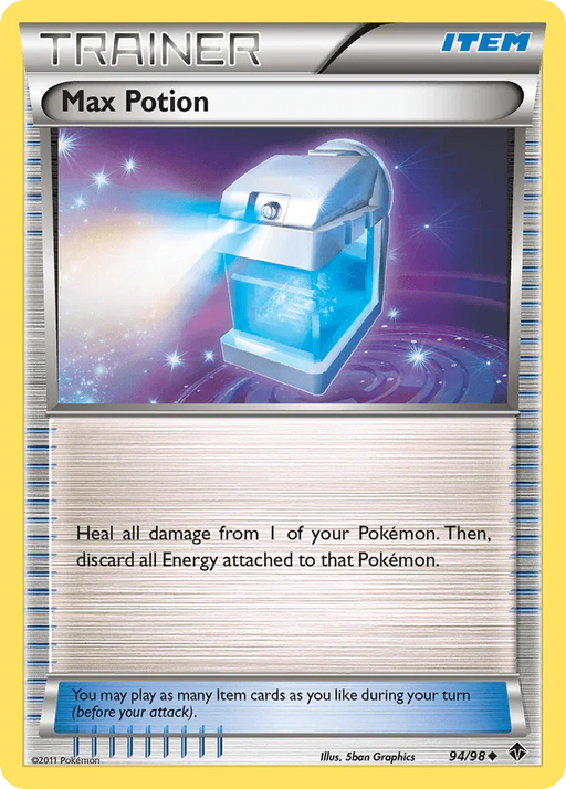 Max Potion (94/98) [Black & White: Emerging Powers] - for just $0.40! 