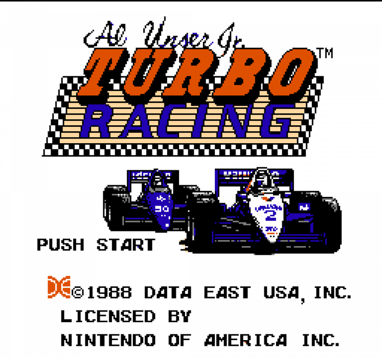 Al Unser Turbo Racing  – Nintendo Entertainment System (NES) - for just $6.99! 