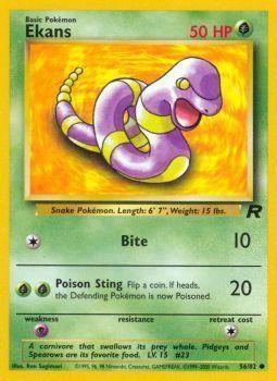 Ekans (56/82) [Team Rocket Unlimited] - for just $0.20! 