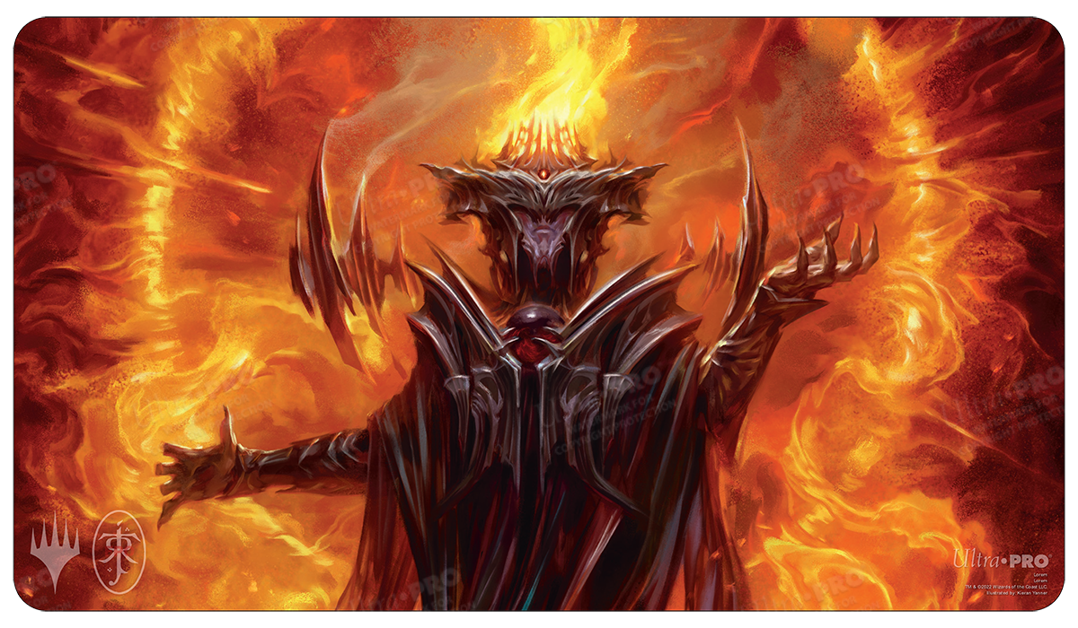 Ultra PRO: Playmat - The Lord of the Rings (Sauron, the Dark Lord) - Just $0! Shop now at Retro Gaming of Denver