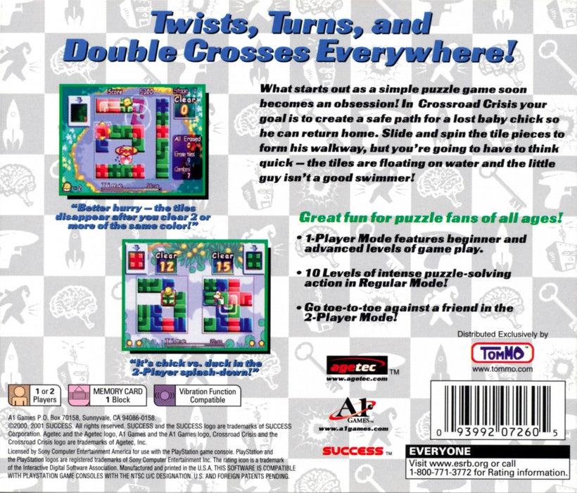 Crossroad Crisis – PlayStation 1 (PS1) - for just $2.99! 