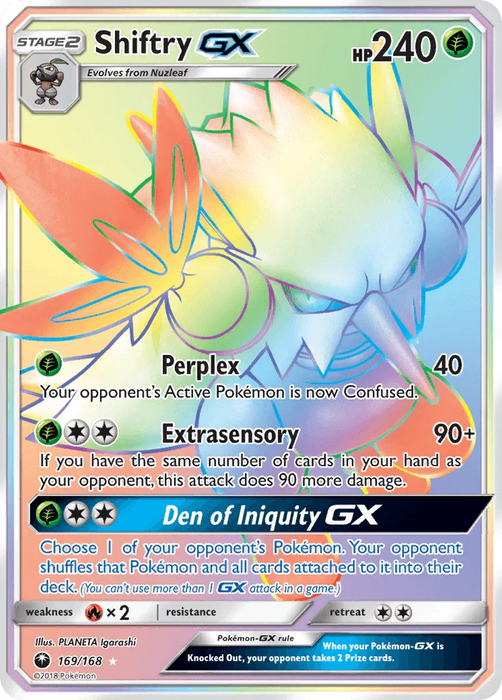 Shiftry GX (169/168) [Sun & Moon: Celestial Storm] - for just $5.85! 