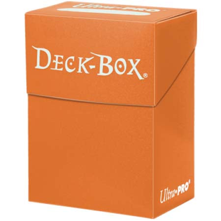 Ultra PRO: Deck Box - Solid Color (Orange) - for just $0! 