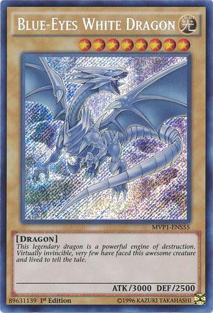 Blue-Eyes White Dragon [MVP1-ENS55] Secret Rare - for just $7.95! 