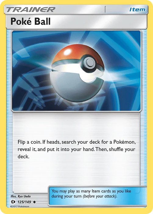 Poke Ball (125/149) [Sun & Moon: Base Set] - for just $0.10! 