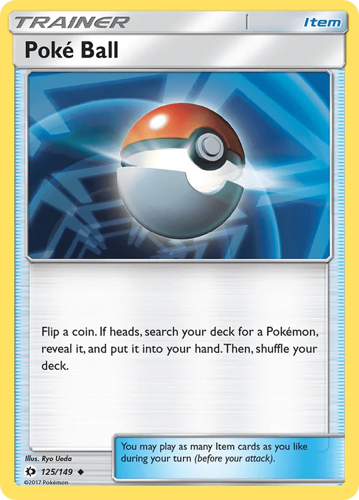 Poke Ball (125/149) [Sun & Moon: Base Set] - for just $0.10! 
