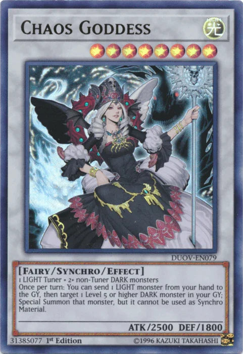 Chaos Goddess [DUOV-EN079] Ultra Rare - for just $0.15! 