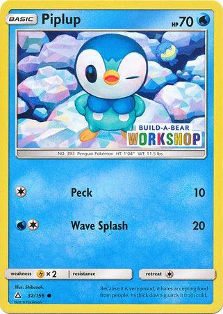 Piplup (32/156) (Build A Bear Workshop Exclusive) [Sun & Moon: Ultra Prism] - for just $33.20! 