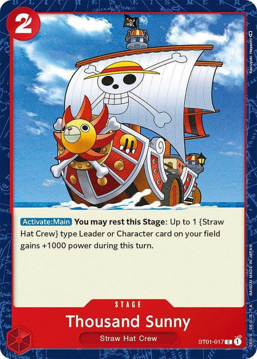 Thousand Sunny [Starter Deck: Straw Hat Crew] - for just $0.10! 