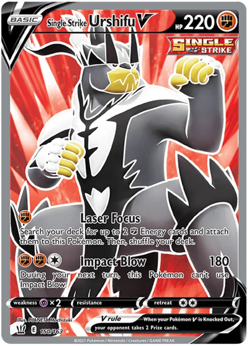 Single Strike Urshifu V (150/163) [Sword & Shield: Battle Styles] - for just $1.60! 