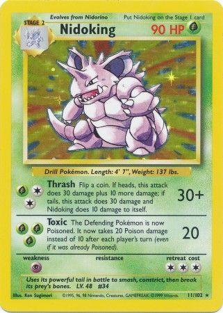 Nidoking (11/102) [Base Set Unlimited] - for just $11.75! 