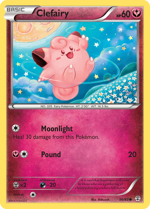 Clefairy (50/83) [XY: Generations] - for just $0.50! 