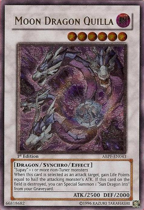 Moon Dragon Quilla [ABPF-EN043] Ultimate Rare - for just $4! 