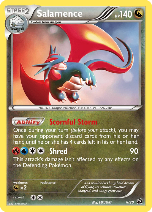 Salamence (8/20) [Black & White: Dragon Vault] - for just $2.45! 