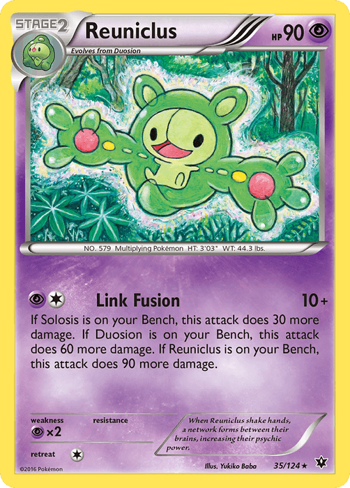 Reuniclus (35/124) [XY: Fates Collide] - for just $0.15! 