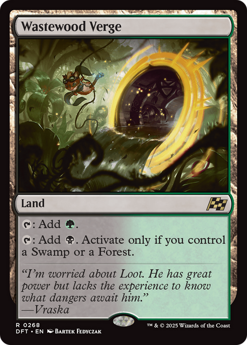 Wastewood Verge (DFT-268) - Aetherdrift Foil - for just $3.68! 