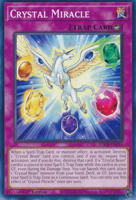 Crystal Miracle [SDCB-EN033] Common - for just $0.10! 