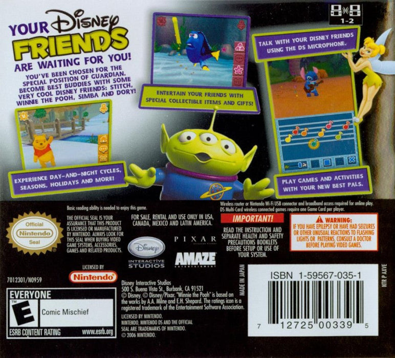 Disney Friends – Nintendo DS (DS) - for just $0! 
