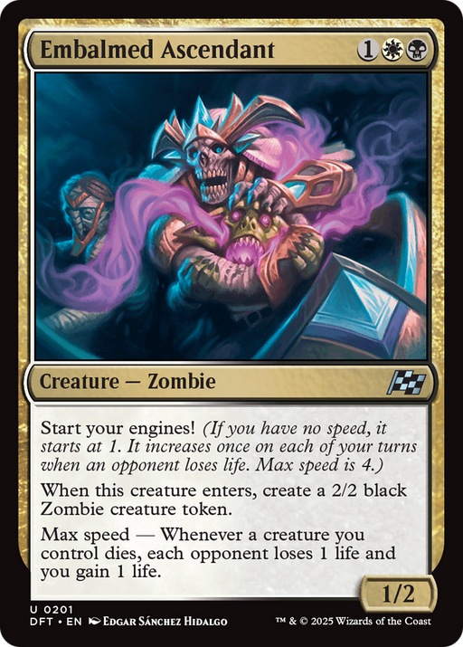 Embalmed Ascendant (DFT-201) - Aetherdrift Foil - for just $0.04! 