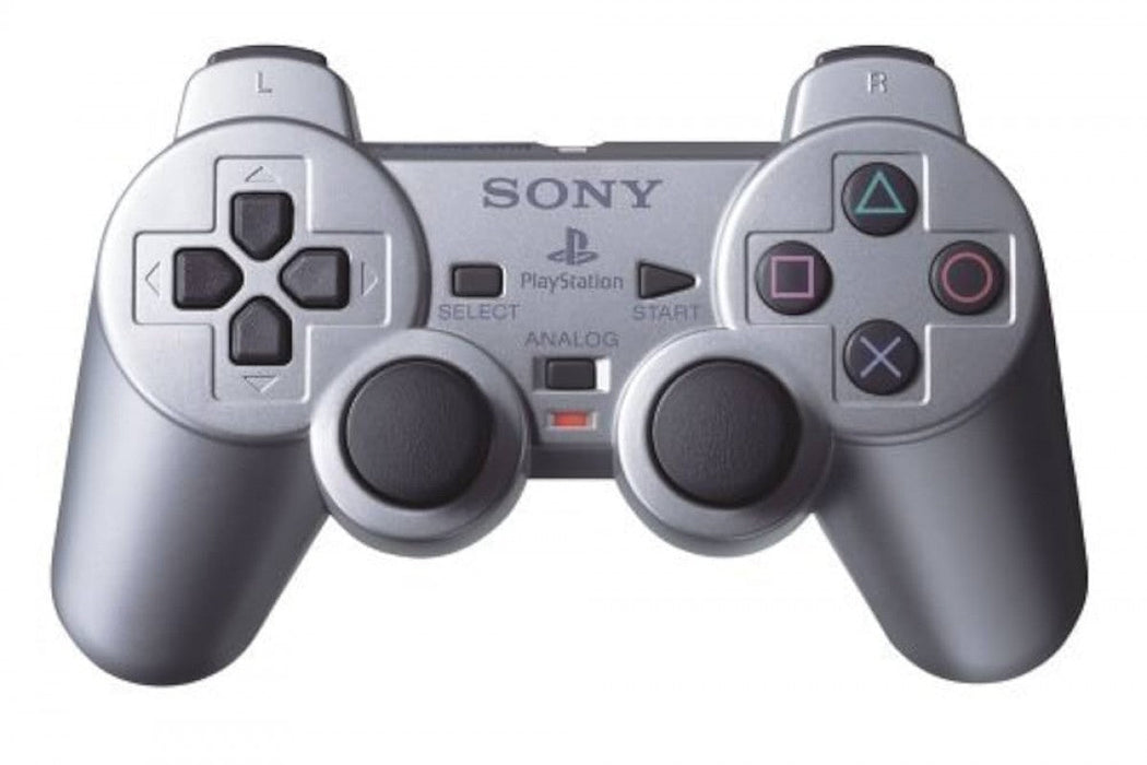 PS2 DualShock 2 Controller [Silver] [Scratch & Scuff] – PlayStation 2 Accessory (PS2) - for just $24.99! 