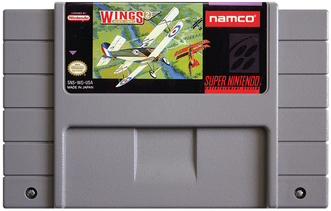 Wings 2 Aces High – Super Nintendo Entertainment System (SNES) - for just $9.99! 